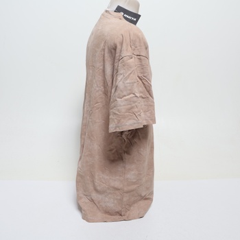 Pánske tričko HMIYA, 100% bavlna, vintage henley, s krátkym rukávom, letné, ležérne, pánske,