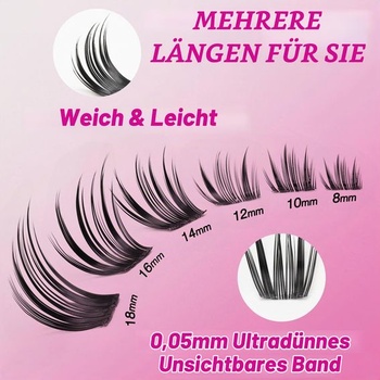 Umelé riasy VEYESBEAUTY 14PE-079TZ