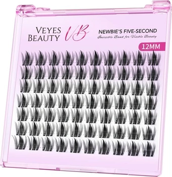VEYESBEAUTY Wimpern Extensions Cluster Lash Extensions…