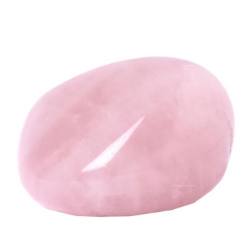 Erliway prírodné ruženínové kremenné trúbené kamene pre meditáciu, 100g 3-5cm