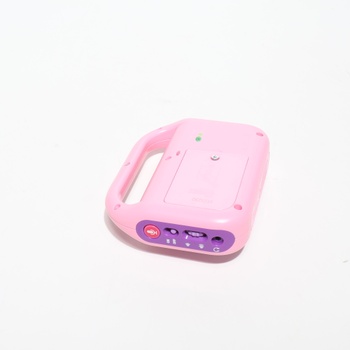 Hudobný prehrávač VTech, nahrávateľný spev a tanec, ružový, detské rádio s Bluetooth, záznamník,