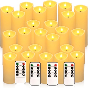 LED sviečky bez plameňa LIVEN