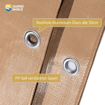 Sluneční plachta GUARD SHIELD, 3 x 6 m