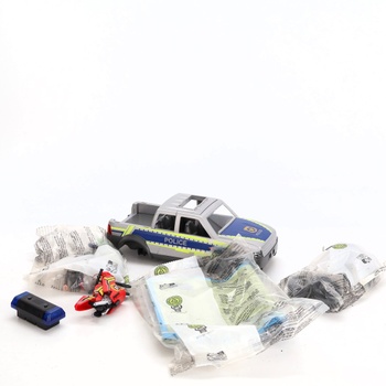 Policajné auto s motorkou Playmobil 71875