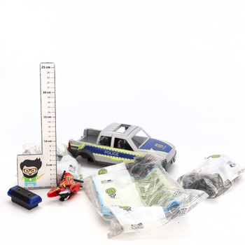 Policajné auto s motorkou Playmobil 71875