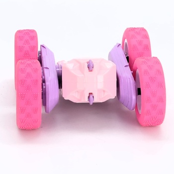 MidiVix auto na diaľkové ovládanie, 2,4 GHz obojstranné 360 ° otočné RC pásové vozidlo so svetlometmi a