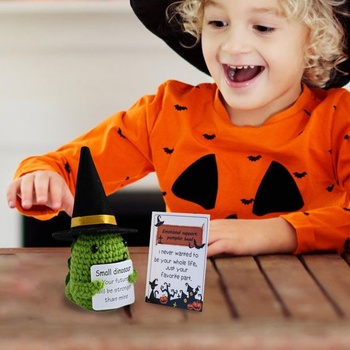 Mwmoeen Positive Pig Halloween Pocket Hug Pozitivní Prasátko Růžové