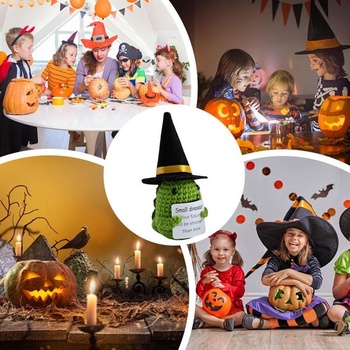 Mwmoeen Positive Pig Halloween Pocket Hug Pozitivní Prasátko Růžové