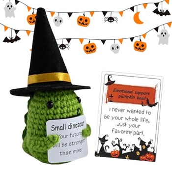 Mwmoeen Positive Pig Halloween Pocket Hug Pozitivní Prasátko Růžové