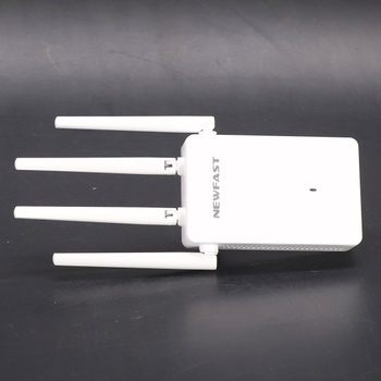 NEWFAST RE516 N300 WLAN opakovač, 2,4 GHz, WLAN zosilňovač so 4 anténami, LAN port