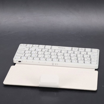 CACOE Mini Bluetooth klávesnice se stojánkem pro mobilní telefony, ultratenká přenosná, skládací,