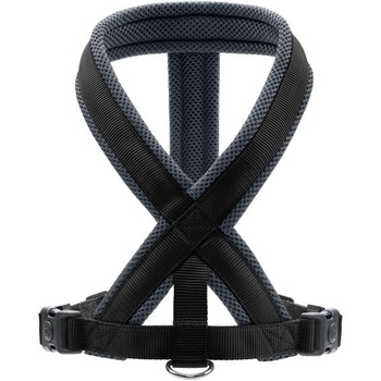 Postroj pre psov HUNTER London Comfort, čierny, veľkosť S-M/1