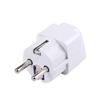 Adaptérová zástrčka US-EU, univerzálny adaptér US-EU pre…