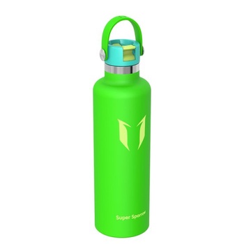 Termoska Sparrow z nerezovej ocele 500ml/750ml/1l/1,2l so slamkou 1000ml C - jablkovo zelená