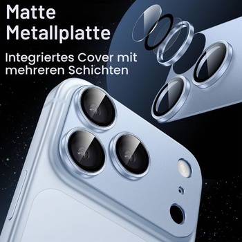 Ochranný kryt fotoaparátu JETech pro iPhone 18 Pro Max, 1 kus, Polar iPhone 18 Pro Max Polar