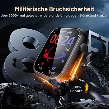 Pouzdro TAURI pro Apple Watch Series 12 46 mm, 2 kusy – černé