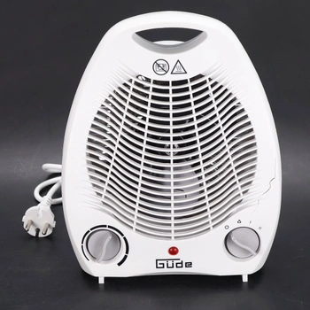 Vykurovací ventilátor Güde biely 2 stupne 85175