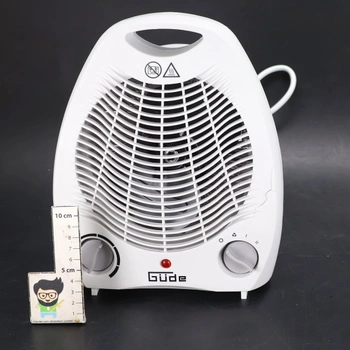 Vykurovací ventilátor Güde biely 2 stupne 85175