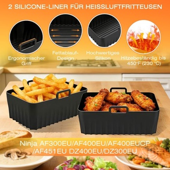 16dielna sada príslušenstva pre fritézu, príslušenstvo pre fritézu Ninja Foodi Max Dual Zone