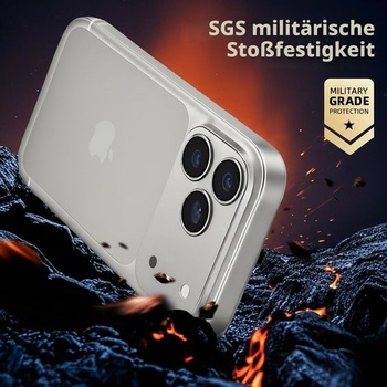 Ochranný kryt fotoaparátu pro iPhone 17 Pro Max, stříbrný