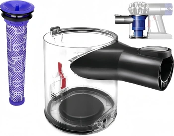 Zberač prachu V6 pre Dyson V6 DC58