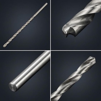 300 mm extra dlhé vrtáky z rýchloreznej ocele, ideálny na vŕtanie do kovu, dreva alebo PVC (10 mm)