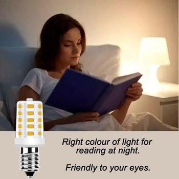 Žiarovka E14 LED teplá biela 4W 35 Wattov E14 2700K teplá biela, 2 ks, balenie po 2 ks
