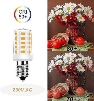Žiarovka E14 LED teplá biela 4W 35 Wattov E14 2700K teplá biela, 2 ks, balenie po 2 ks