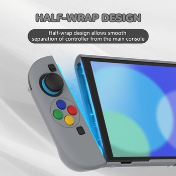 Ochranné púzdro Playvital v jednofarebnom prevedení pre Nintendo Switch 2 (2025), protišmykové