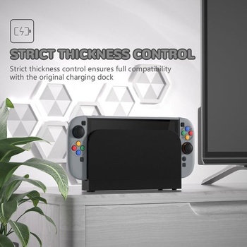 Ochranné púzdro Playvital v jednofarebnom prevedení pre Nintendo Switch 2 (2025), protišmykové