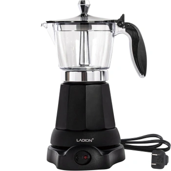 Moka kanvica LAOION JT01 čierna
