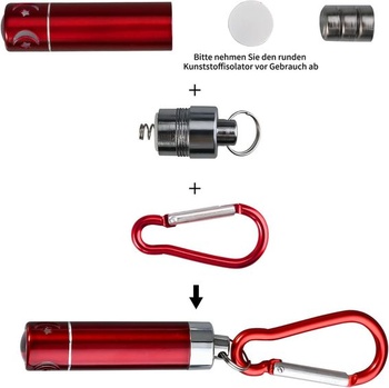GOLDGE 20ks mini baterky na kľúče, mini LED baterky ako darčeky na detské narodeninové oslavy (6, 7,