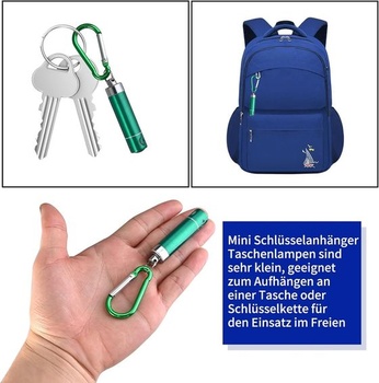 GOLDGE 20ks mini baterky na kľúče, mini LED baterky ako darčeky na detské narodeninové oslavy (6, 7,