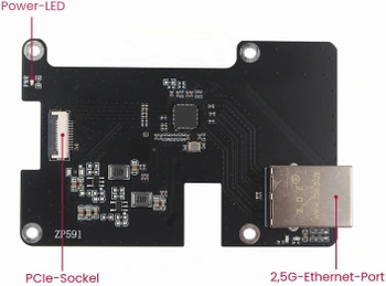 Napájecí adaptér ZDE 2,5G Ethernet Network