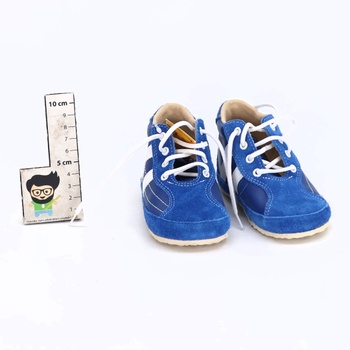 Dětské tenisky s tkaničkami 10,5cm modré