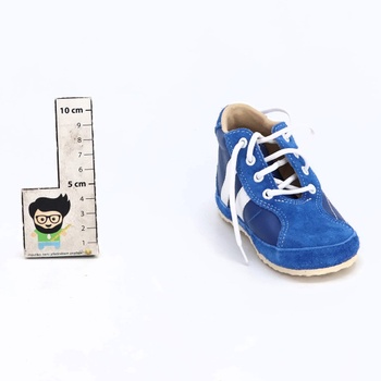 Dětské tenisky s tkaničkami 10,5cm modré