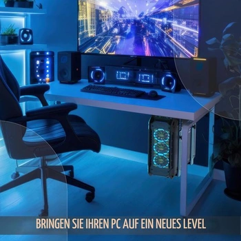 RICOO Držiak pod stôl pre PC TRH02-S s nastaviteľnou šírkou a výškou, vertikálne alebo horizontálne