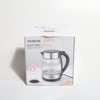 Rýchlovarná kanvica Yasha 1,7L s LED svetlom