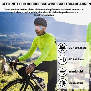 Pánske športové slnečné okuliare, UV ochrana 400, vhodné pre cyklistiku, beh, horolezectvo, riadenie a