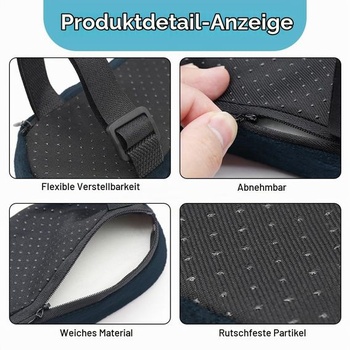 1 pár podložiek pod lakťové opierky, vhodné do kancelárie, na cesty a do domácnosti, poťahy na lakťové