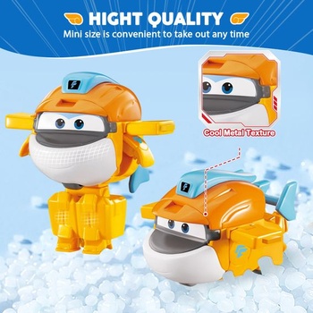 Transformačné lietadlo Super Wing Supercharged Taki, figúrka pre deti s výškou cca 5,08 cm, hračka