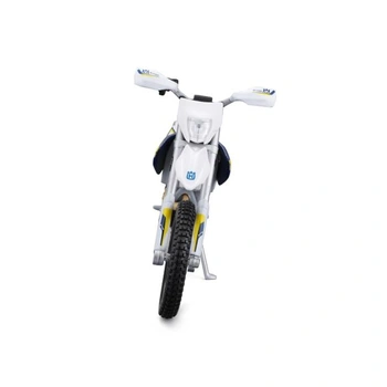 Model motocyklu Husqvarna FE 501 v měřítku 1:12, žlutý