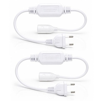 VIEVRE 2 kusy COB LED páskové zástrčky 230V, 45 cm, pre 8mm DPS