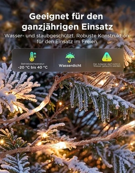 Vánoční osvětlení Govee  RGBWIC světlo 30 m