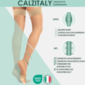 Kompresné pančuchy CalzItaly, veľ. XL