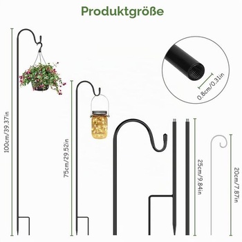 OFFCUP Pastierske háčiky, 2 ks 75-100 cm Pastierske háčiky so 4× kovovými tyčami 2 ks 75/100 cm