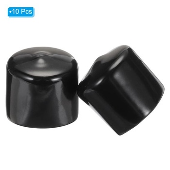 PATIKIL 35mm gumové koncovky, 10 kusov Vinylové flexibilné gumové zátky Gumové zátky na skrutky
