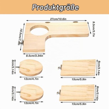 5dielna sada príslušenstva pre škrečky, plošina pre malé zvieratá, podlaha pre škrečky, plošina pre