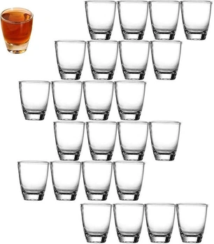 24 panákov, 30ml/3cl, vyrobené z číreho skla, balenie po 24…