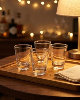 24 panákov, 30ml/3cl, vyrobené z číreho skla, balenie po 24 kusoch
